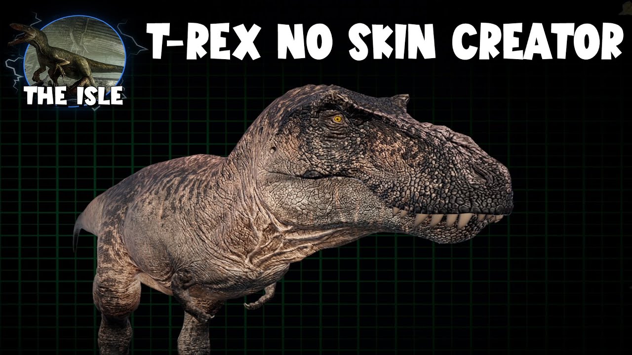 The Isle [Hordetesting] - LANÇOU A SKIN CREATOR DO T-REX / NOVAS ...