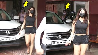दोस्त बने दुश्मन | Sara Khan & Jahnvi Kapoor IGNORED Each Other & Walked Off While Leaving From Gym
