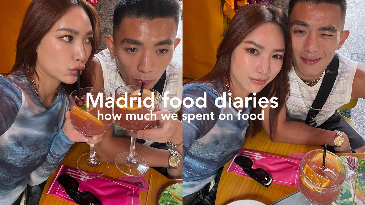 Couple Trip to Madrid 💐靠小红书找馬德里必吃之旅🥘 Must eat places!! | JANE CHUCK