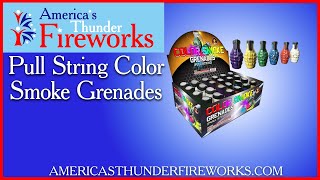 Pull Sting Smoke Grenades