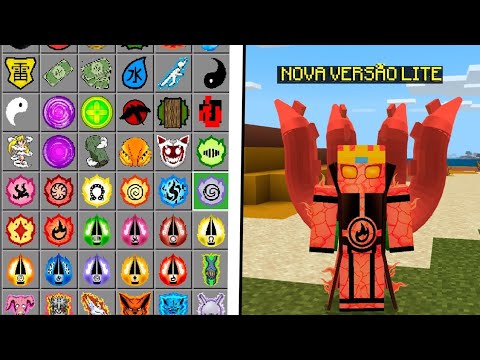 Ნარუტოს მოდები minecraft ში!? Მოდების განხილვა#1