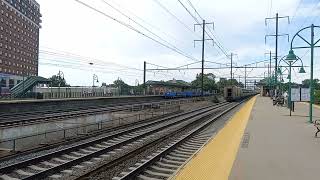 Rahway NJ up-close - NJ Transit Rahway train station August 14 2022