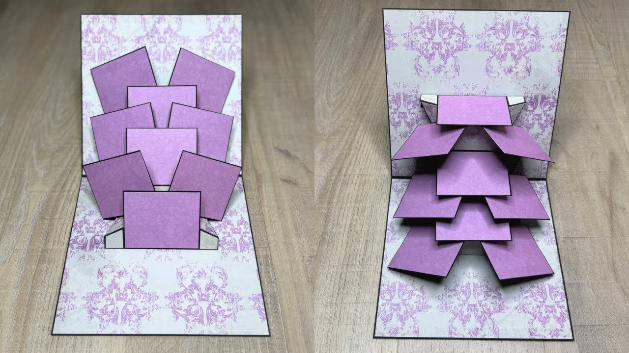 Photo Collage Pop-Up Card Tutorial | Scrapbook Page Ideas