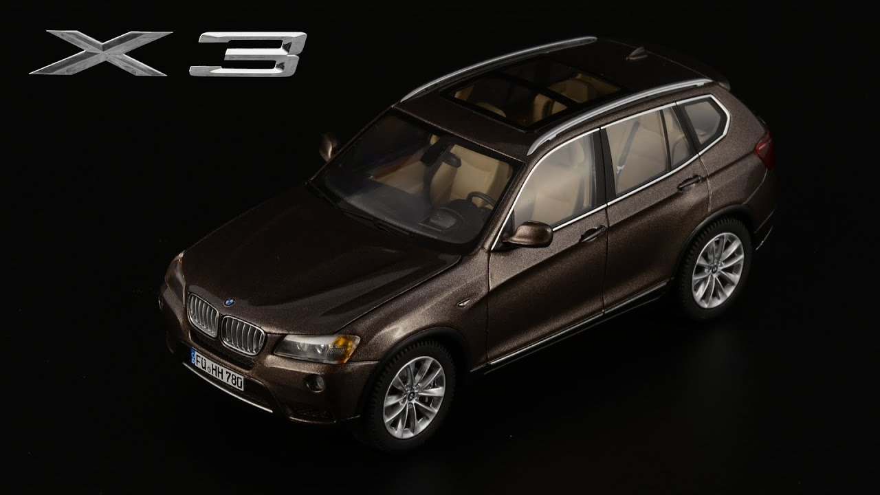 1/43 BMW 2代目X3 F25 ディーラー特注 ミニカー ブラック