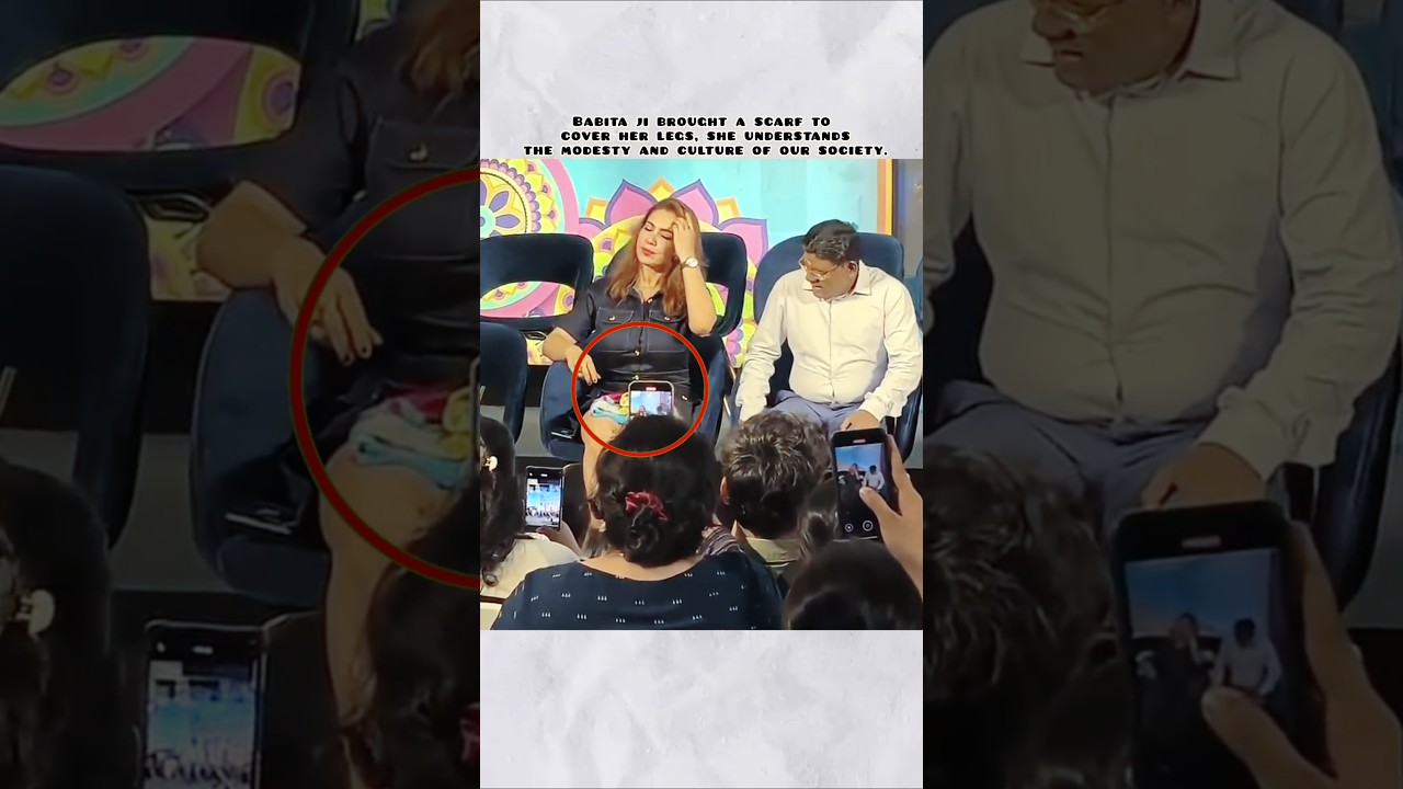 Babita Ji You Are Really A Gentleman 💕🙏 