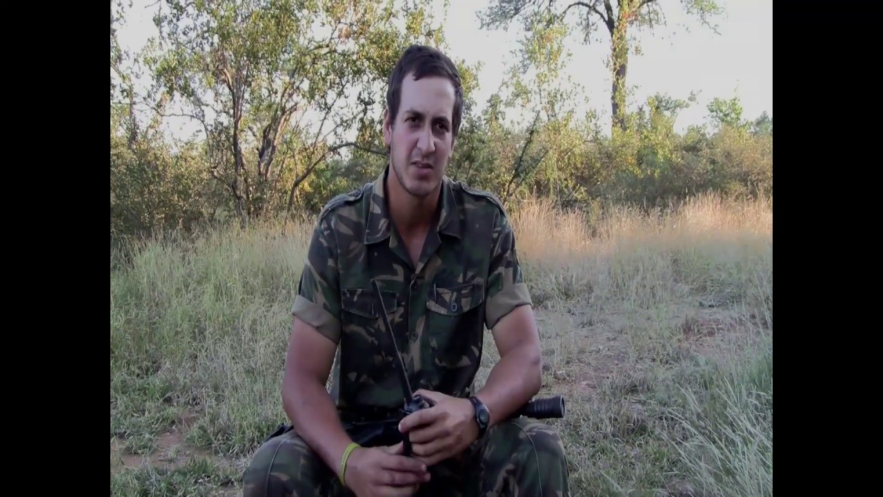 Interview in the field w Corporal Hein Anti Poaching Ranger South Africa
