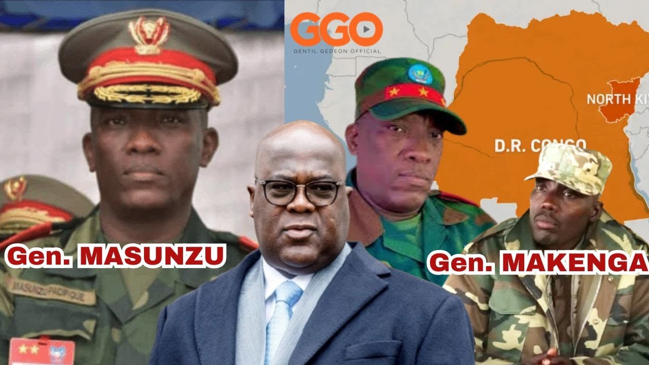 Gen. MASUNZU: ITURUFU YA TSHISEKEDI? cg UMUGAMBANYI? KURWANIRA RDF, na FDLR, AJE GUCUNGURA CONGO