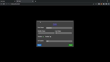 Multi step Form with validation using HTML , CSS & JS #html  #css #js  #formvalidation