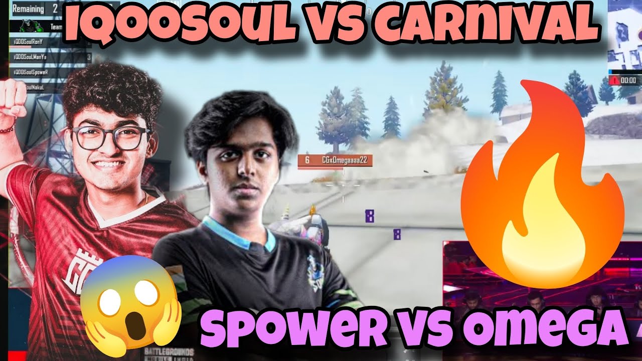 Soul vs Carnival 😱 Omega clutch 😳 Spower vs Goblin 🔥 iqoosoul | Carnival Gaming | ESL lan Highlights