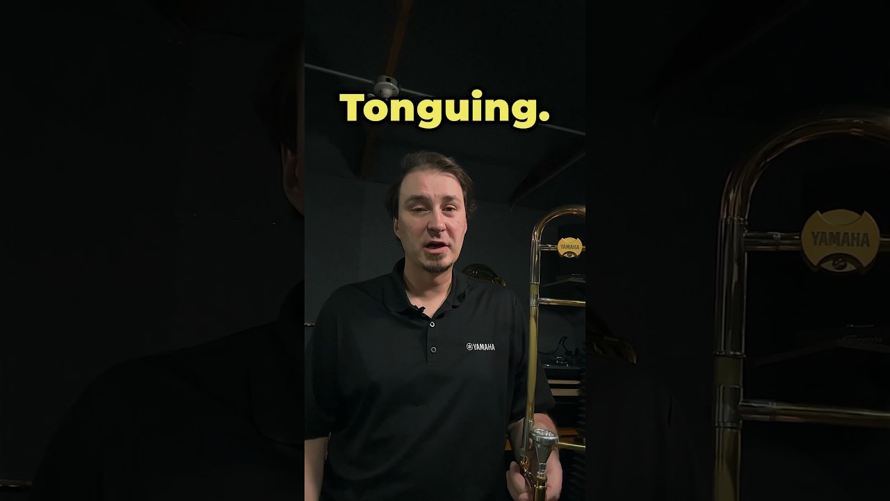 The importance of single tonguing on the trombone. Keep practicing. 