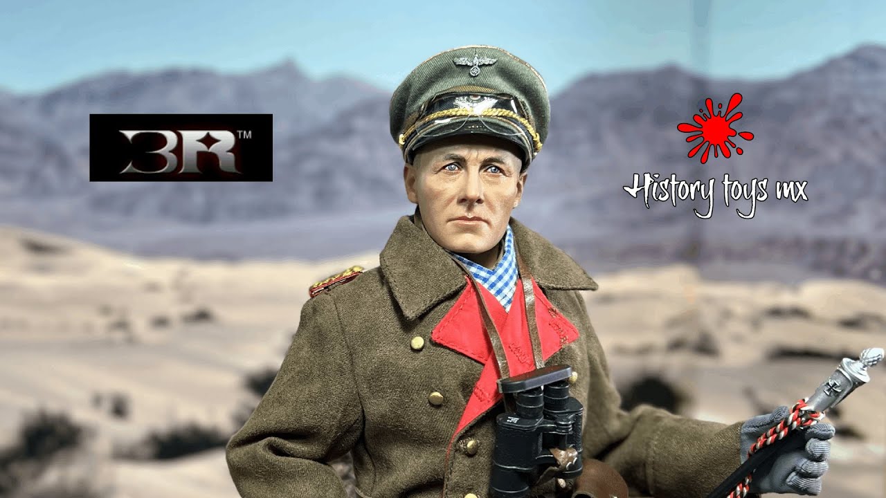 Erwin Rommel escala 1/6 marca 3R - YouTube