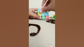 solving 3 by 3 without a single corner in hasnain technical voice 🥳😍😈 😈😈 #viral #shorts #ytshort