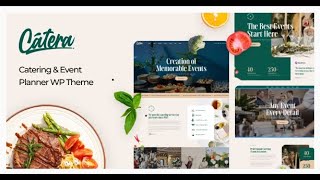 Catera   Catering and Event Planner Wordpress Theme @1000theme