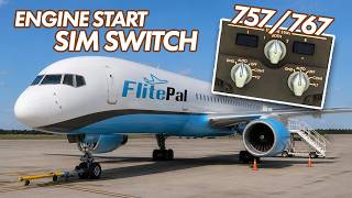 Boeing 757/767 Magnetically Held Engine Start Switch for your Flight Simulator