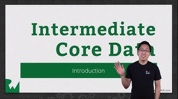 Introduction - Intermediate Core Data - raywenderlich.com