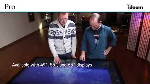 Ideum Pro Multitouch Table