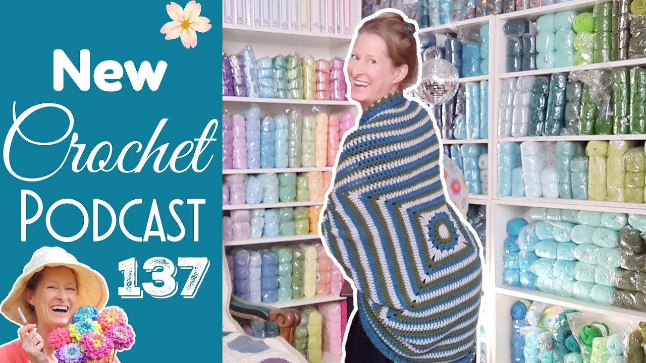 Frankly it's a Cozy Cardi Update! Crochet Knitting Podcast 137