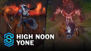 High Noon Yone Skin Spotlight - Pre-Release - PBE Preview - League of Legends