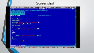 Program to find largest number among two numbers