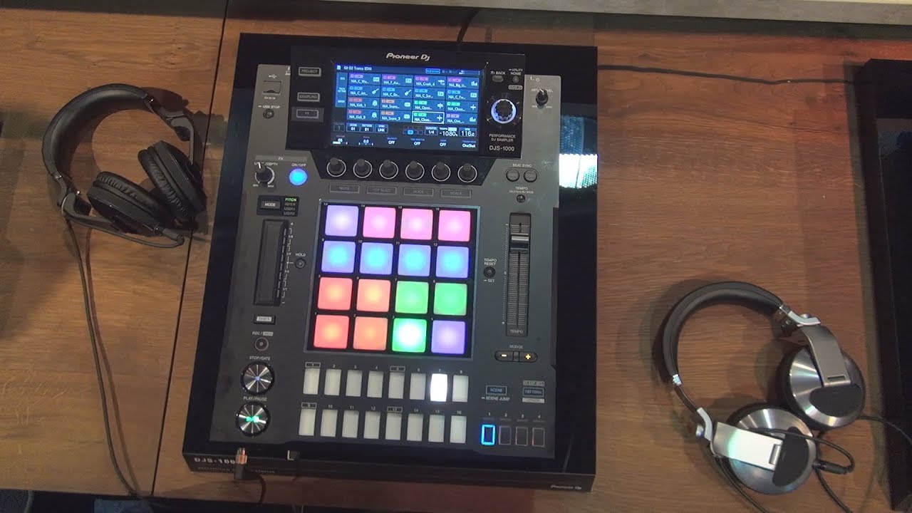 Pioneer DJ DJS1000 Professional Stand alone DJ 16 Pad Sampler Review