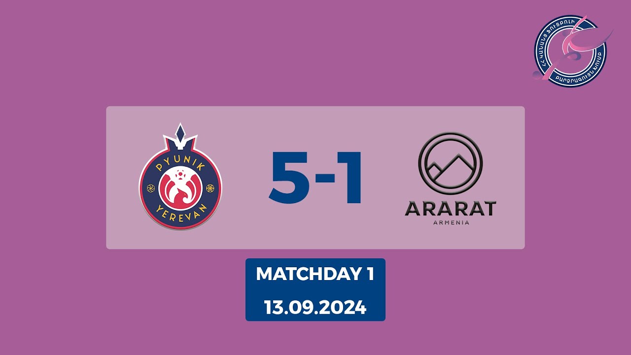 Pyunik-girls - Ararat-Armenia-girls 5:1