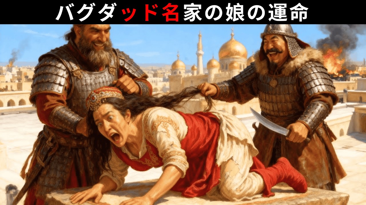 バグダード王家に下されたモンゴルの残酷すぎる運命とは （王朝が隠した最後の夜）