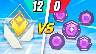 1 Radiante Vs 5 Diamantes... Pero La Partida Empieza 12-0