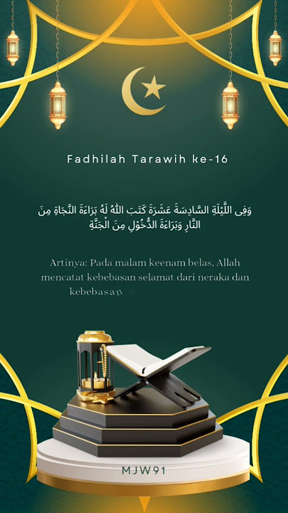 FADHILAH TARAWEH KE-16 #ramadhan #tarawih #motivasi #videoshort #nasihat #durratunnasihin