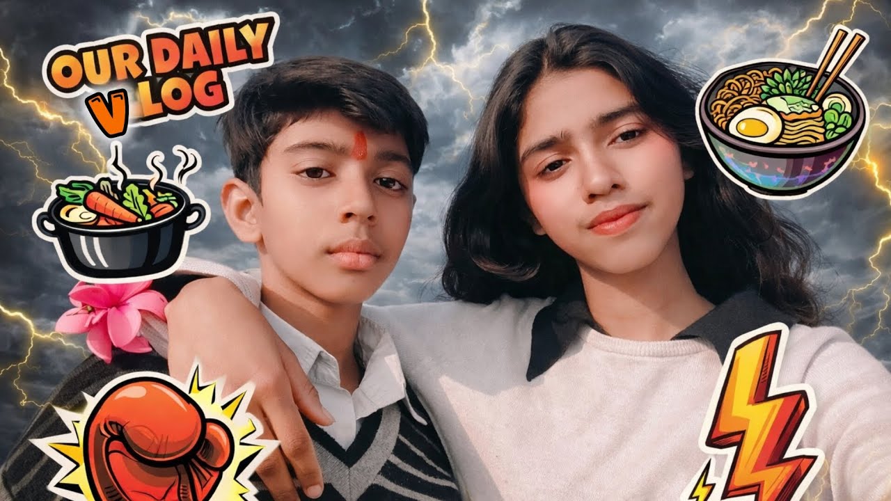 Bhai -bahan ki Masti aur nok  jhok 🤭 Daily vlog 