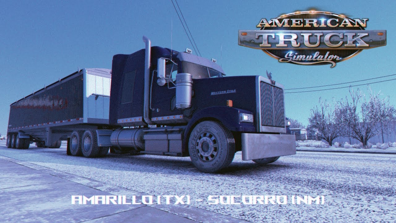 American Truck Simulator Western Star 4900SF (BETA) Amarillo to