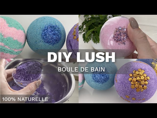 DIY BOMBE DE BAIN, 100% naturelle