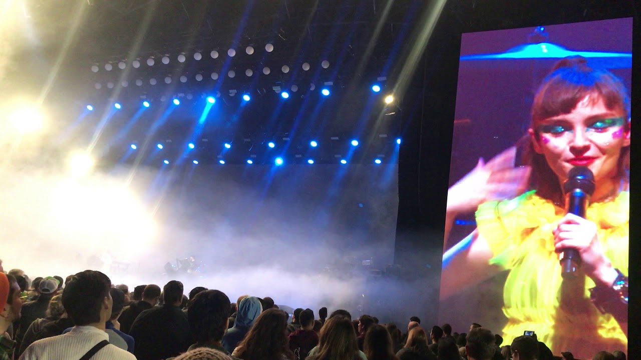 Chvrches @ Intersect Music Festival 12/6/19