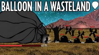 Building a Hot Air Balloon to Escape the Wasteland Monsters screenshot 1