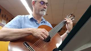 José Passalacqua plays Estudio Sin Luz by Andrés Segovia.