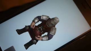 Umajin 3D on a smartphone