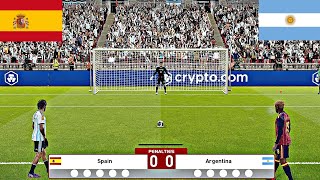 SPAIN VS ARGENTINA FULL PENALTY SHOOTOUT | ESP VS ARG HIGHLIGHTS screenshot 5