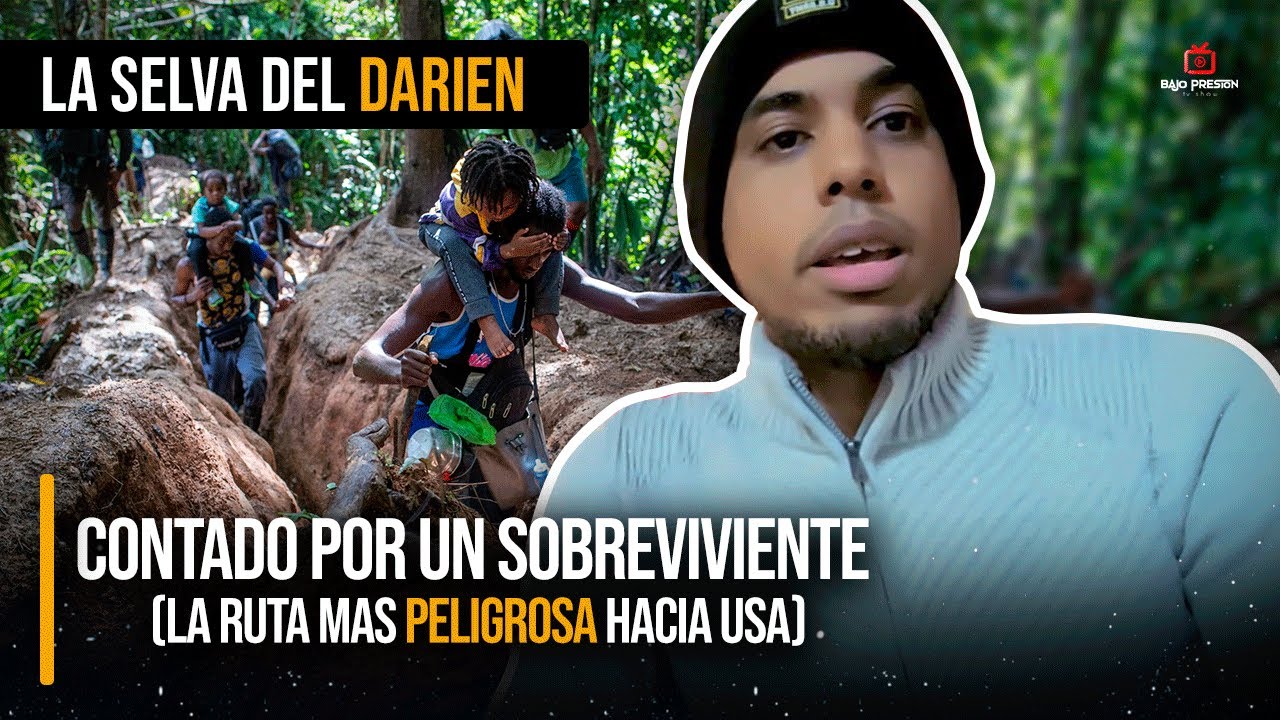 SOBREVIVIENTE CUENTA TODO SOBRE LA SELVA DE DARIEN | LA RUTA MAS PELIGR0S4 HACIA ESTADOS UNIDOS
