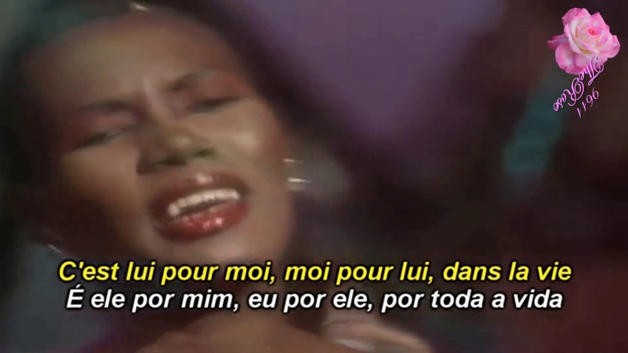 GRACE JONES - LA VIE EN ROSE - A VIDA EM ROSA - tradução BR - YouTube