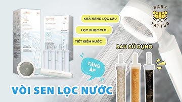 Vòi Sen Tăng Áp Lọc Nước / Nước Sạch Cho Gia Đình ▎BABY TATTOO VIETNAM