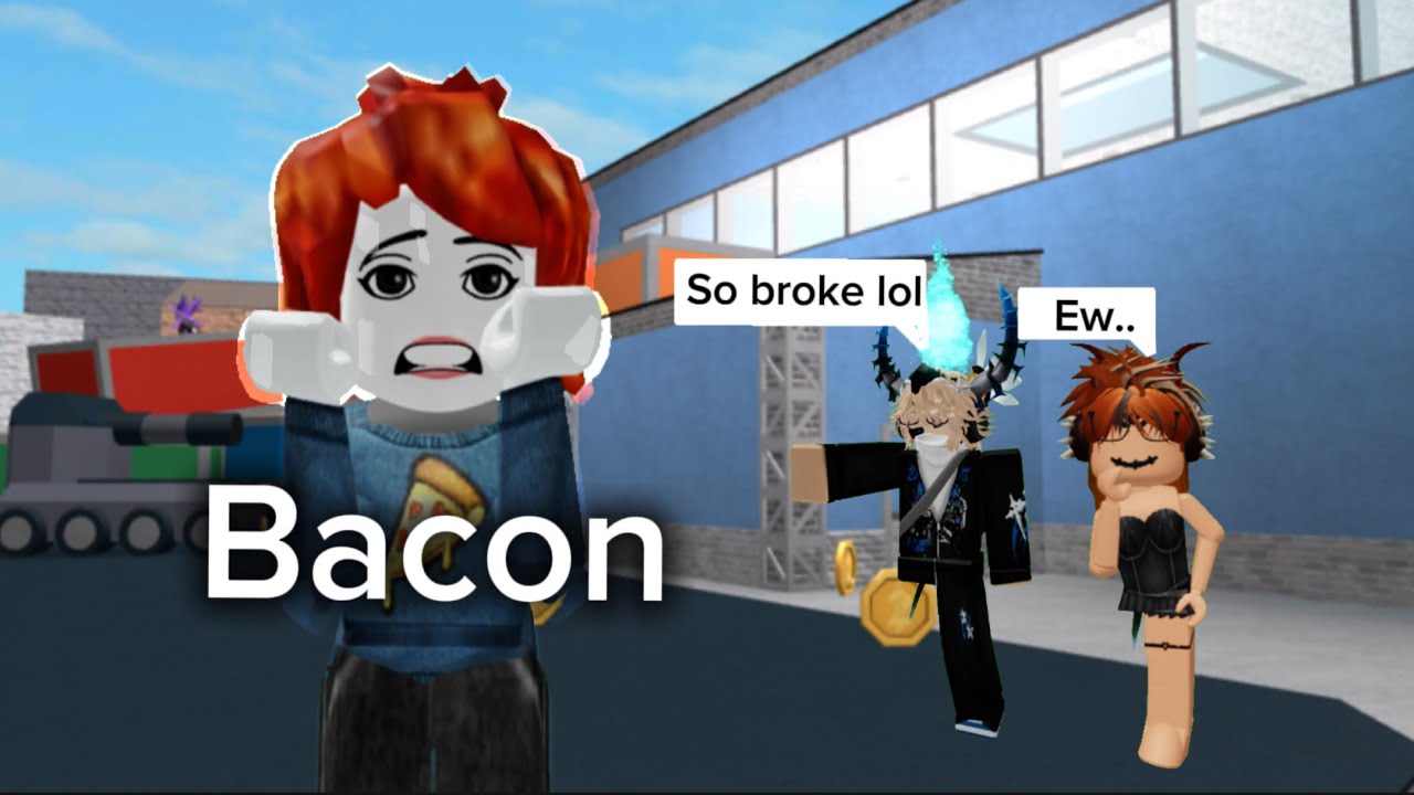Playing Mm2 As A *BACON* To See if I Get Bullied 