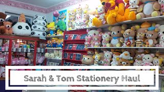 Sarah & Tom Stationery Haul