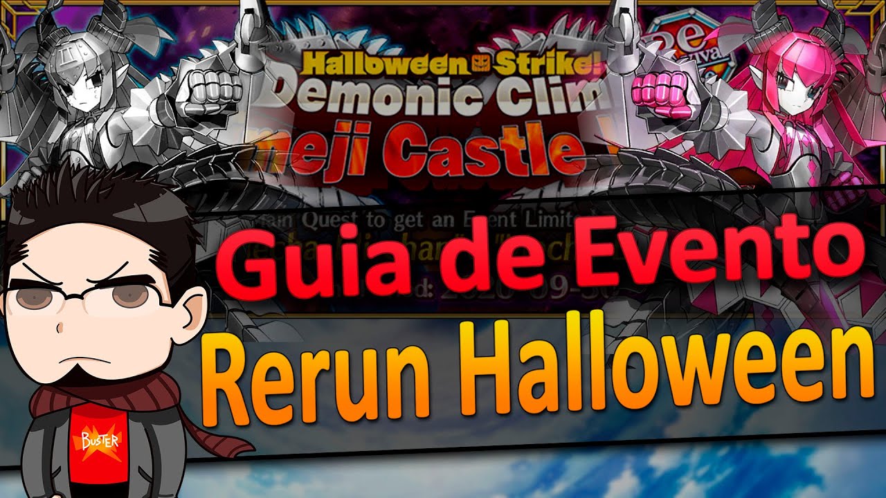 [Fate Grand Order] Guia de Evento - Rerun Halloween 2019