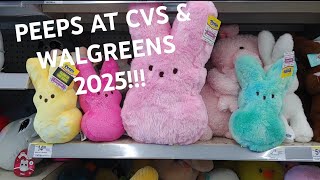 PEEPS AT WALGREENS & CVS 2025!!!#peeps#easter#walgreens#cvs#colorful#new#2025