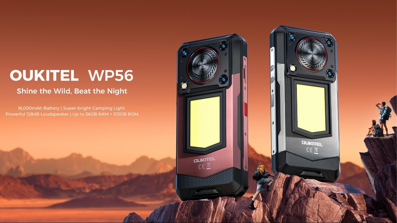OUKITEL - WP56 is Here – Rugged, Loud, and Camping-Ready!