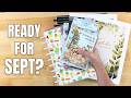 How I’m Setting Up My Planner for September │ Planning Ahead Without Overcomplicating It
