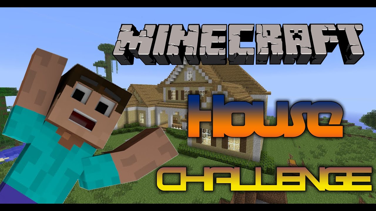 [Minecraft]-House Building Challenge FUNNY - YouTube