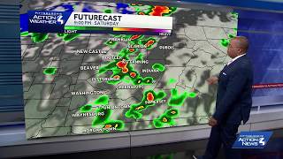 August 20 Forecast Dry Friday more weekend rain in Western PA