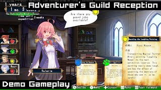冒険者ギルドの受付 Adventurer's Guild Reception Demo