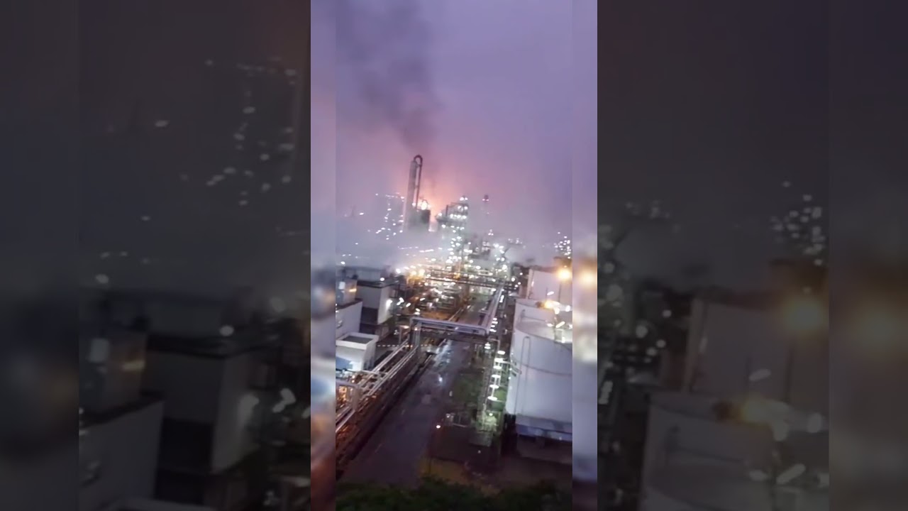 Diduga Kebocoran Gas Kimia Pabrik  