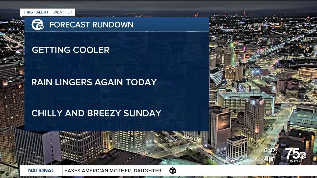 A chilly weekend ahead - YouTube